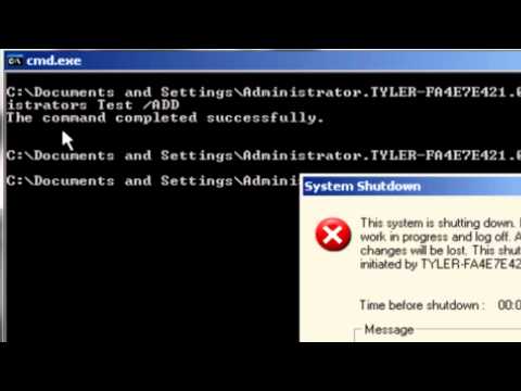 how to obtain administrator privileges in windows xp