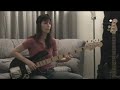 Girl bass player plays Supremes \"You Keep Me Hangin On\"