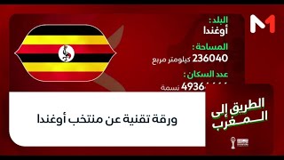 ورقة تقنية عن منتخب أوغندا