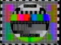 nederland 1 eindleader, klok en testbeeld 5-6-1993