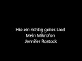 Jennifer Rostock - Mein Mikrofon