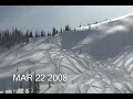 snowmobile caught in avalanche snowmobile caught in avalanche