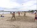 videos de Beach volley sur la plage de Royan été 2008