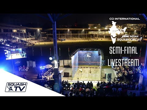 Squash: Semi-Final Livestream - Müller v Tandon - CCI International 2017