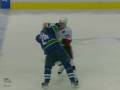 Chris Neil vs Darcy Hordichuk Dec 28, 2008