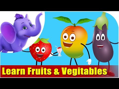 preschool - This video is designed for your child to watch and learn Fruits & Vegetables the FUN way... This is the best Fruits and Vegetables teaching module, your chil...