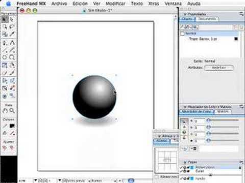 Freehand MX: Herramientas de perspectiva y fusi�n