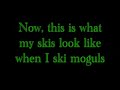What It Looks Like To Ski A Competitive Mogul Run What It Looks Like To Ski A Competitive Mogul Run