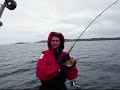Salmon Fishing tommic plugs at Duncanby Lodge in Rivers Inlet