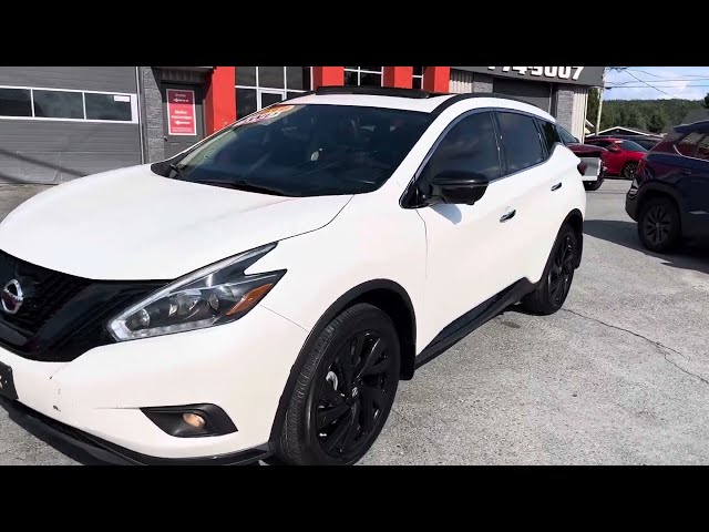 Nissan Murano PAS VGA SL AWD MIDNIGHT MAG 20" 3.5L GPS TOIT 2018 in Cars & Trucks in St-Georges-de-Beauce