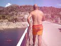 Salto desde el puente del Burguillo , Desde Arriba