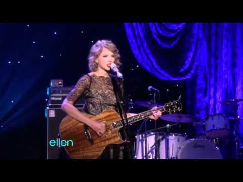 Taylor Swift- Mine - Ellen Degeneres Show (11/01/10)