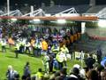 Liam Kearney leaving the pitch