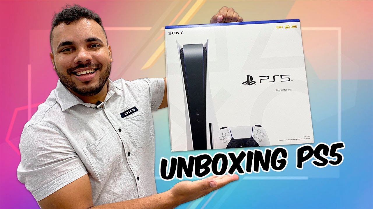 PLAYSTATION 5  |  UNBOXING E PRIMEIRAS IMPRESSÕES DO PS5