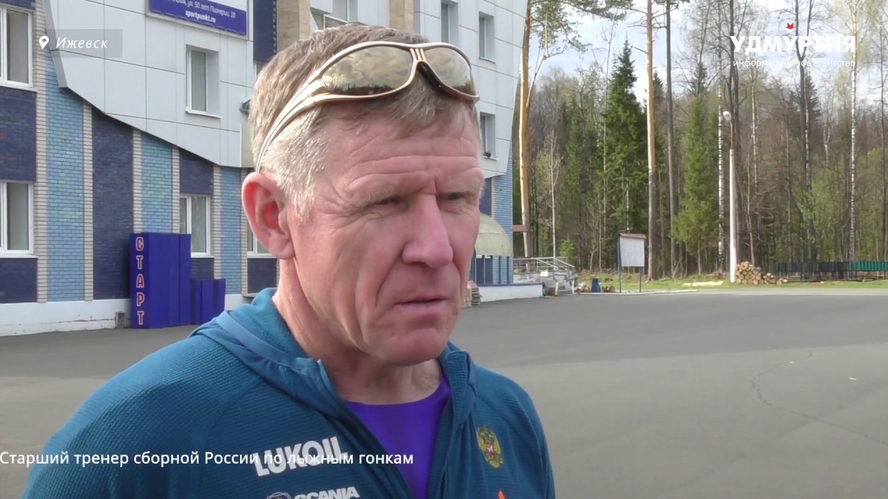 Сборная России по лыжным гонкам начала подготовку к новому сезону в Ижевске 