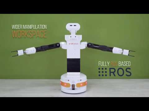 TIAGo++, 2 brazos, tareas bimanuales, PAL Robotics