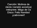 mägo de oz   molinos de viento  versión acústica 