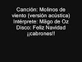 mägo de oz   molinos de viento  versión acústica 