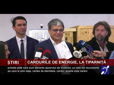 Cardurile de energie, la tiparniță