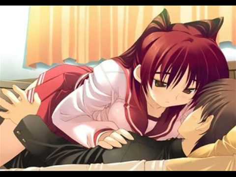 anime couples kiss. Kiss Me Thru The Phone ~ Anime