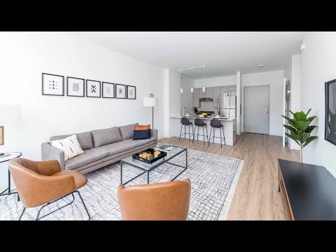 A West Loop one-bedroom model at the just-opened The Van Buren A West Loop one-bedroom model at the just-opened The Van Buren