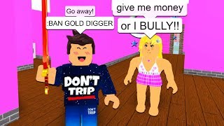 Angry Gold Digger Reports Me For Not Giving Her Money On Roblox