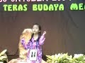 she got first in telling malay story ... location at bda bintulu ... 2007