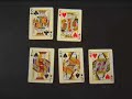 cards selection 4 cards selection 4