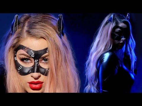 Catwoman Halloween Makeup Tutorial- CHRISSPY