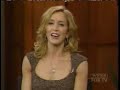 Part 1 of Regis and Kelly 5-8-07 Felicity Huffman