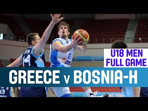 Greece v Bosnia and Herzegovina– 1st Round– 2014 U18 European Championship
