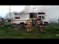 Mobile Home Camper Fire Training Mishap