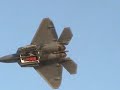 nellis air show 2007 part 5 with raptor demo