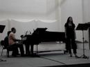 Ligia cantando Colors of the Wind (Pocahontas)