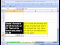 Excel Basics #10: Formulas: Copy Vs. Cut Excel Basics #10: Formulas: Copy Vs. Cut