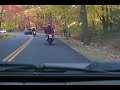 Bear Mountain Drive in Autumn, NY State