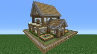 Minecraft Tutorial: How To Make A Small Survival House - 4