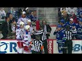 Shane O'Brien Pisses off Sean Avery by Jabbing him with his Hockey Stick. ... NHL Vancouver Canucks New York NY Rangers Ice Hockey Sean Shawn Avery Shane Brien SOB O'Brien O'Brian Poke Pokes Stick Bench John Tortorella Fight Alain Vigneault 