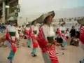 2008YOSAKOI　第55回高知よさこい祭り　四国銀行　先頭に島崎和歌子さん