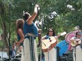 Mariachi plays an ACDC medley: Thunderstruck, Highway to Hell, and TNT, they won the competition