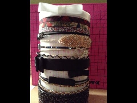 how to organize headbands