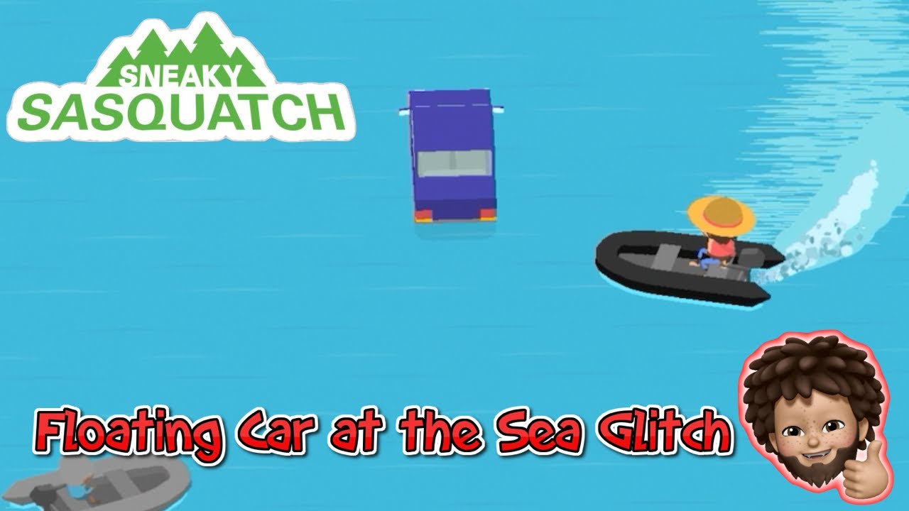 Sneaky Sasquatch - Floating Car Glitch