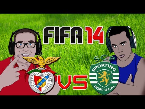 FIFA 14 MATCH DAY l BENFICA VS SPORTING l RIC & STREET