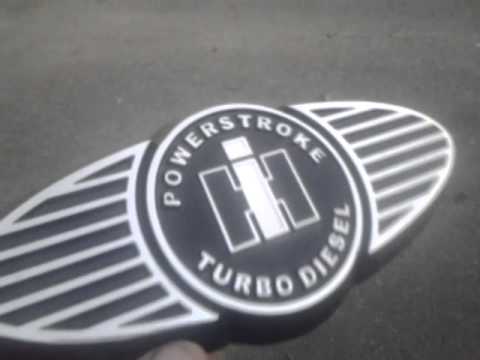 how to custom ford emblems