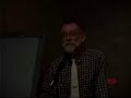 in this excerpt from tributary streams of a healing river, howard zehr talks about the continuum of restorativeness, shame, respect, honor, humiliation, vindication, indigenous and social justice.

tributary streams of a healing river is an in depth study of restorative justice with over 14 hrs of video on 10 dvds. (available from heartspeak productions -- www.heartspeakproductions.ca)  

speakers bio:

howard zehr joined the graduate center for justice and peacebuilding (cjp) at eastern mennonite university in 1996 as professor of restorative justice.  prior to that he served for nineteen years as director of the mennonite central committee u.s. office on crime and justice.  he now serves as co-director of cjp and professor of sociology and restorative justice, conflict transformation program. 

dr. zehr's book, changing lenses: a new focus for crime and justice, has been a foundational work in the growing 