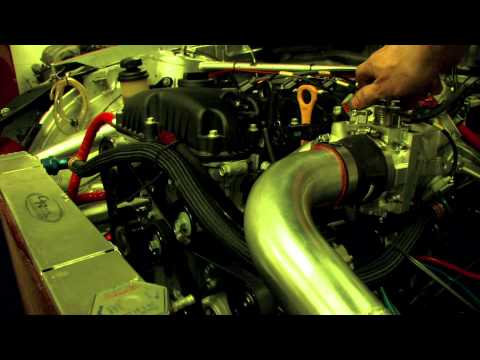 Genesis Coupe: Haltech + 2860RS Turbo + Burnouts