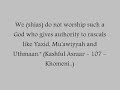 Shiaism And Their Aqeedah!