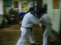 Kumite de kyokushin karate de Sempai Leandro 1º dan. Kumite de kyokushin karate de Sempai Leandro 1º dan.