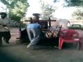 Sugarcane juice made by a cow