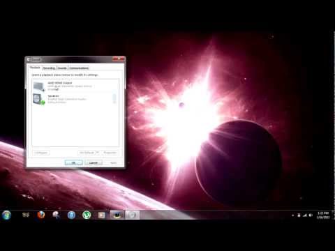 how to enable hdmi sound